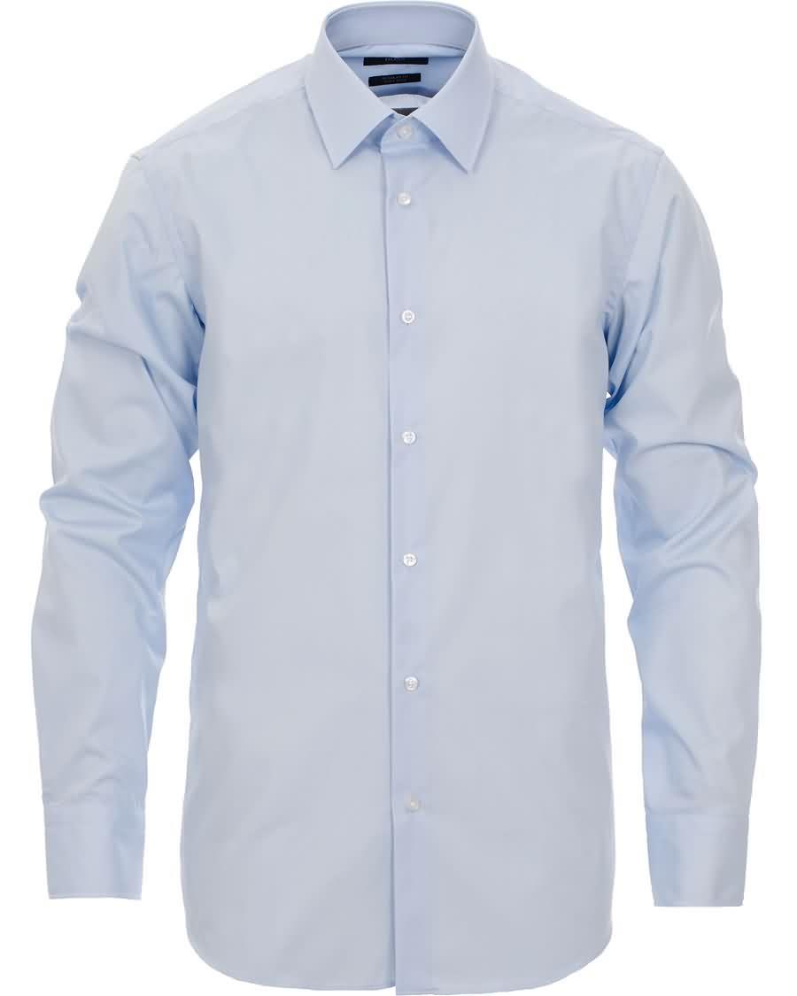 boss enzo regular fit shirt open blue Outlet Online 2fr27